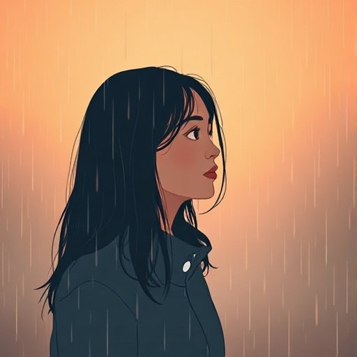 煮茶听雨